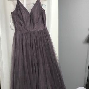 Lavander tull dress